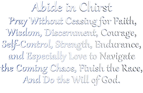 left header encouraged to pray