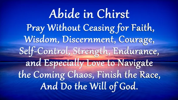 abide in Christ